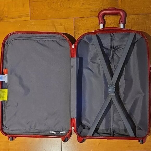 POTTERY BARN MACKENZIE PIXAR CARS SPINNER LUGGAGE SET (SMALL & LARGE) HARD SIDED - Picture 4 of 9